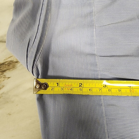 Polo Ralph Lauren Shirt Men Large Sky Blue Striped Warwick Button Down - Picture 11 of 14